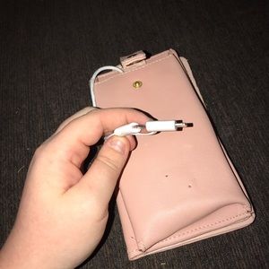Phone charging case/wallet